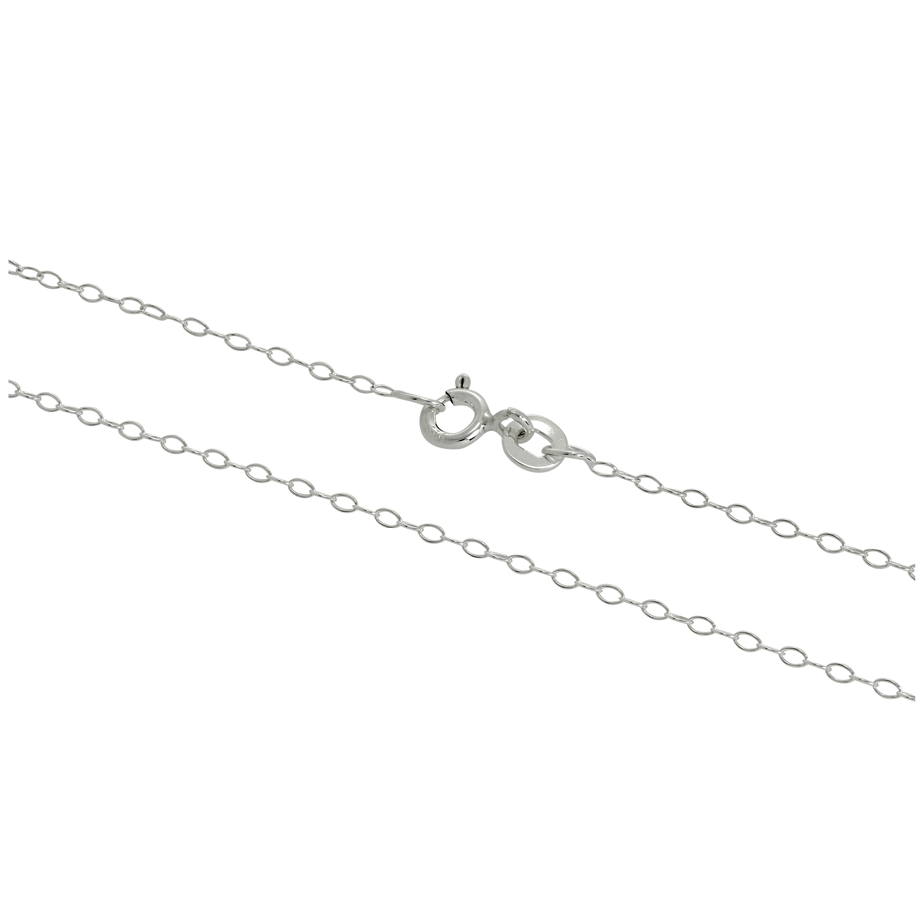 Sterlingsilber Trace-Kette, 14–28 Zoll