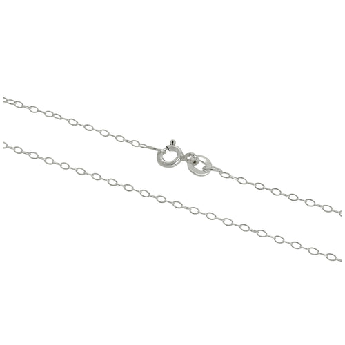 Sterlingsilber Trace-Kette, 14–28 Zoll