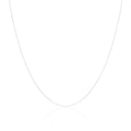 Sterlingsilber 1 mm runde Kabelkette 14 - 32 Zoll