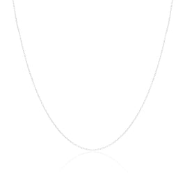 Sterlingsilber 1 mm runde Kabelkette 14 - 32 Zoll