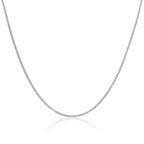 Sterlingsilber verdrehte schwere 2 mm Kabelkette 16 - 24 Zoll