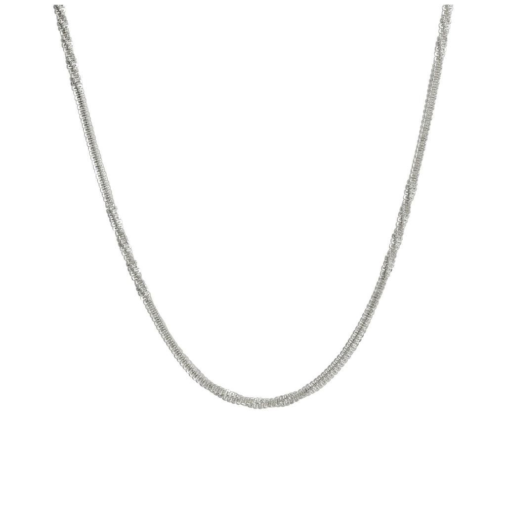 Sterlingsilber verdrehte schwere 2 mm Kabelkette 16 - 24 Zoll