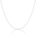 Serpentinenkette aus Sterlingsilber, 40–81 cm