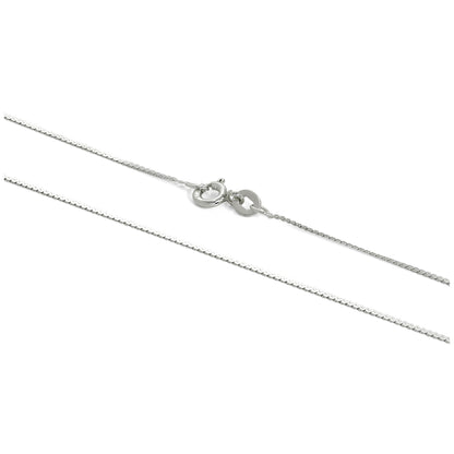 Serpentinenkette aus Sterlingsilber, 16–32 Zoll