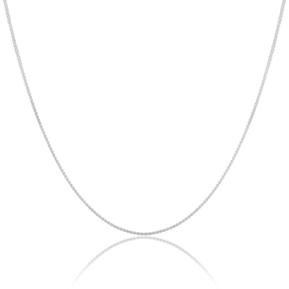 Sterling Silver Serpentine Chain 16 - 32 Inches