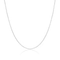 Sterlingsilber 1 mm Belcher-Kette 40 - 60 cm
