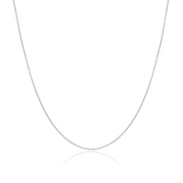 Sterlingsilber 1 mm Belcher-Kette 40 - 60 cm