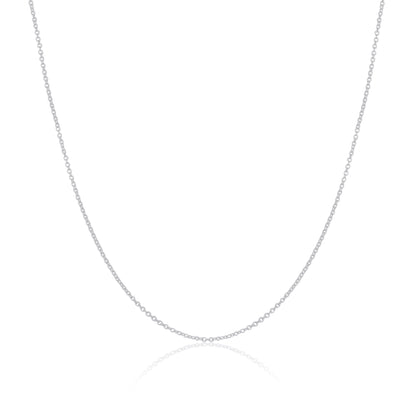 Sterling Silber 1 mm Belcher-Kette 16 - 24 Zoll