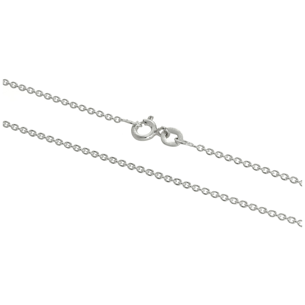 Sterlingsilber 1 mm Belcher-Kette 40 - 60 cm