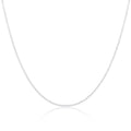 Ankerkette aus Sterlingsilber, 2 mm, 40 - 60 cm