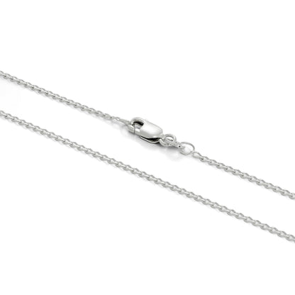 Sterlingsilber 1 mm lange Panzerkette 16 - 24 Zoll