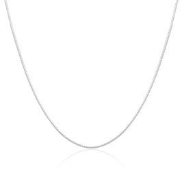 Sterlingsilber 1 mm venezianische Kette 40 - 60 cm