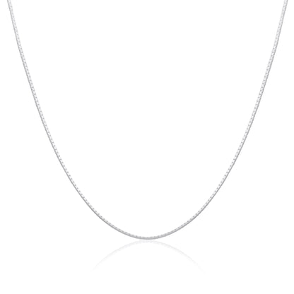 Sterling Silber 1 mm venezianische Kette 16 - 24 Zoll