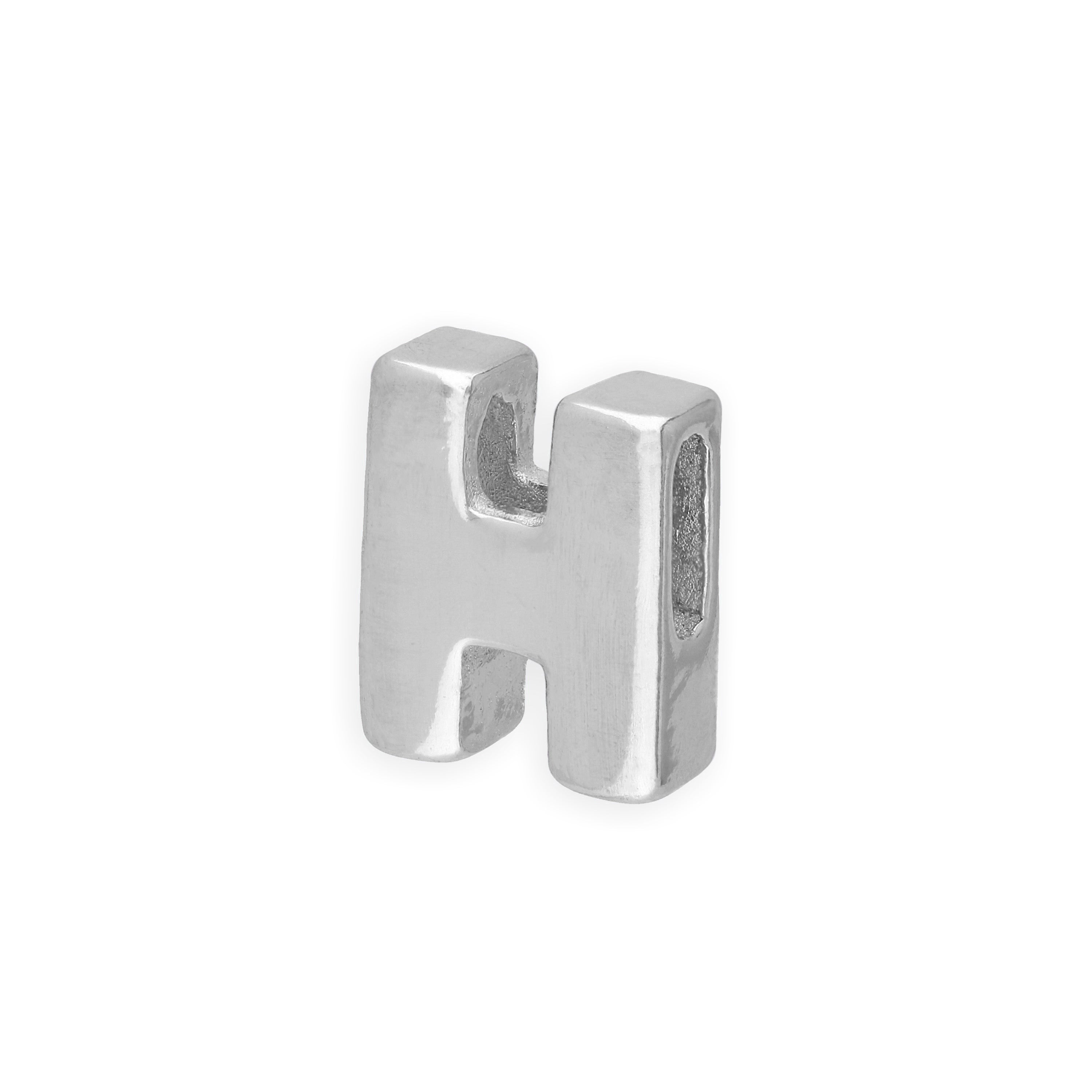 Sterlingsilber Alphabet Buchstaben Perlen A - Z