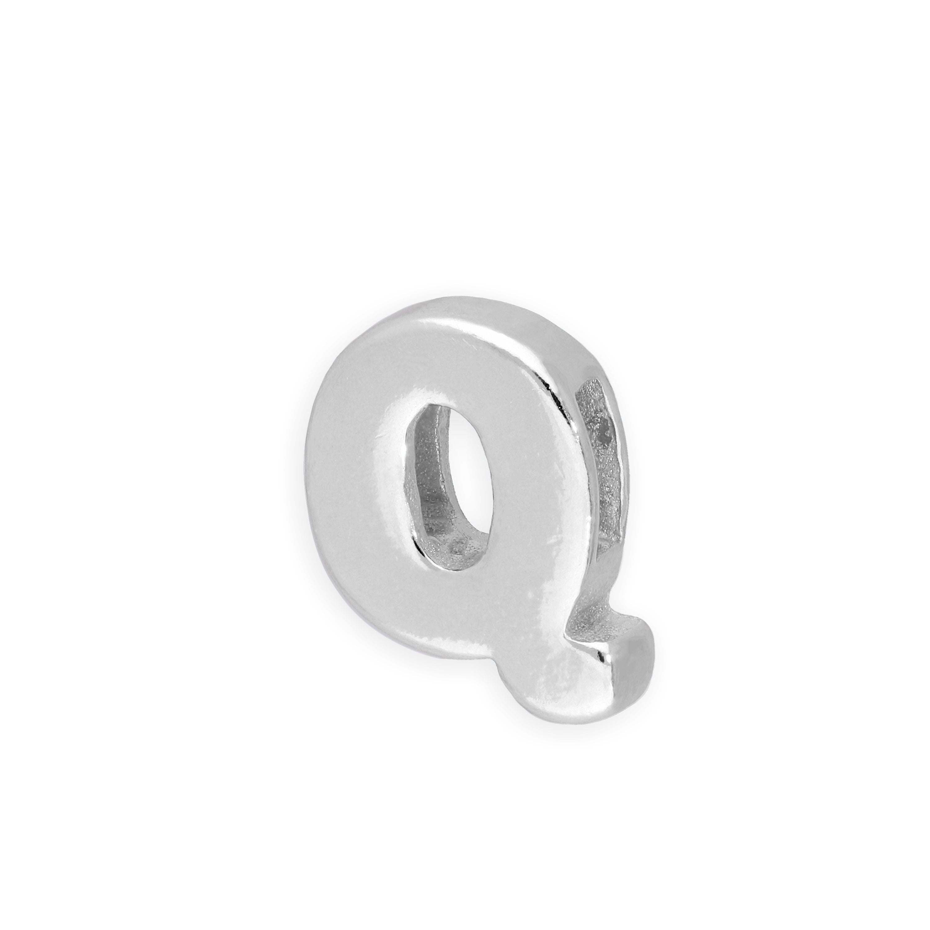 Sterlingsilber Alphabet Buchstaben Perlen A - Z