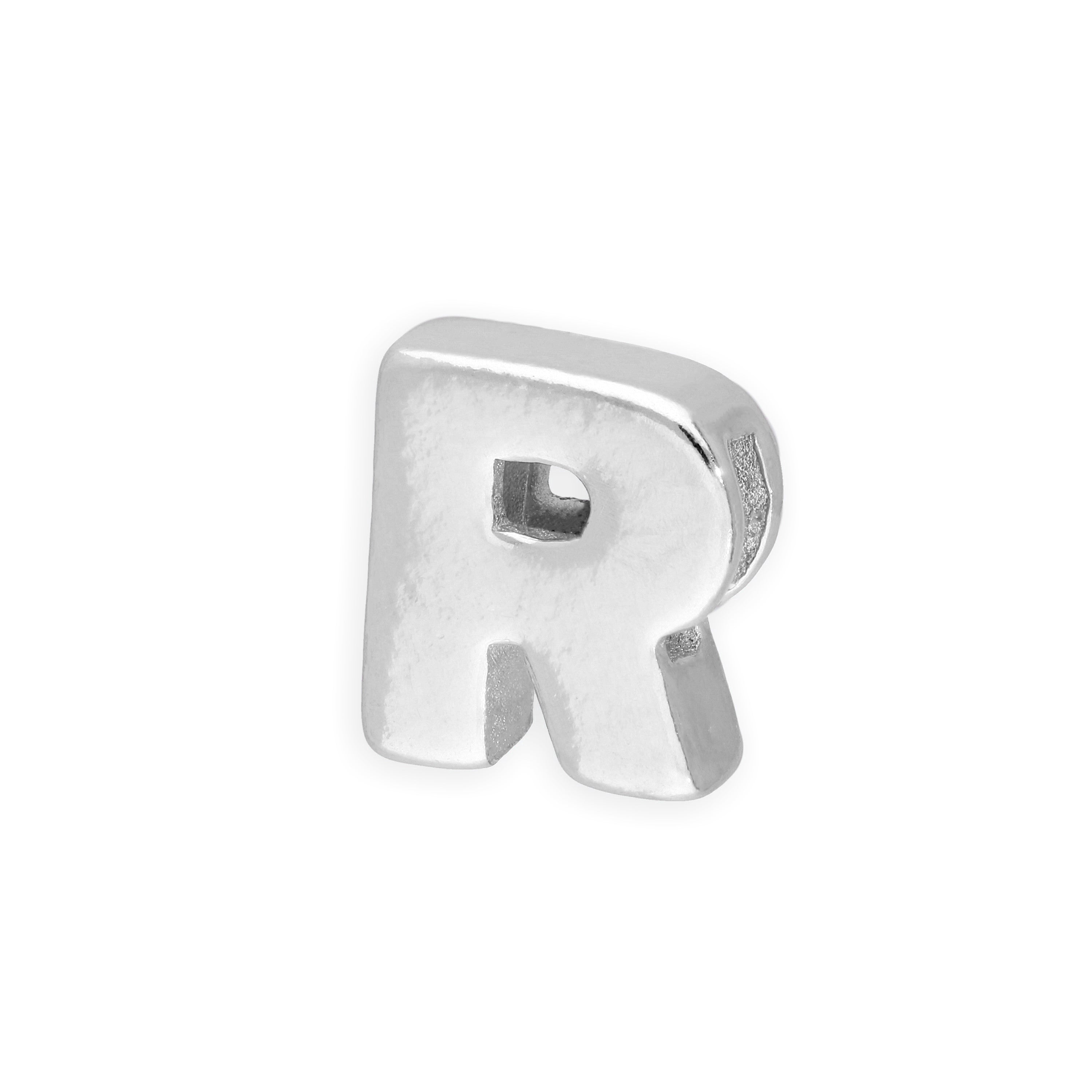 Sterlingsilber Alphabet Buchstaben Perlen A - Z