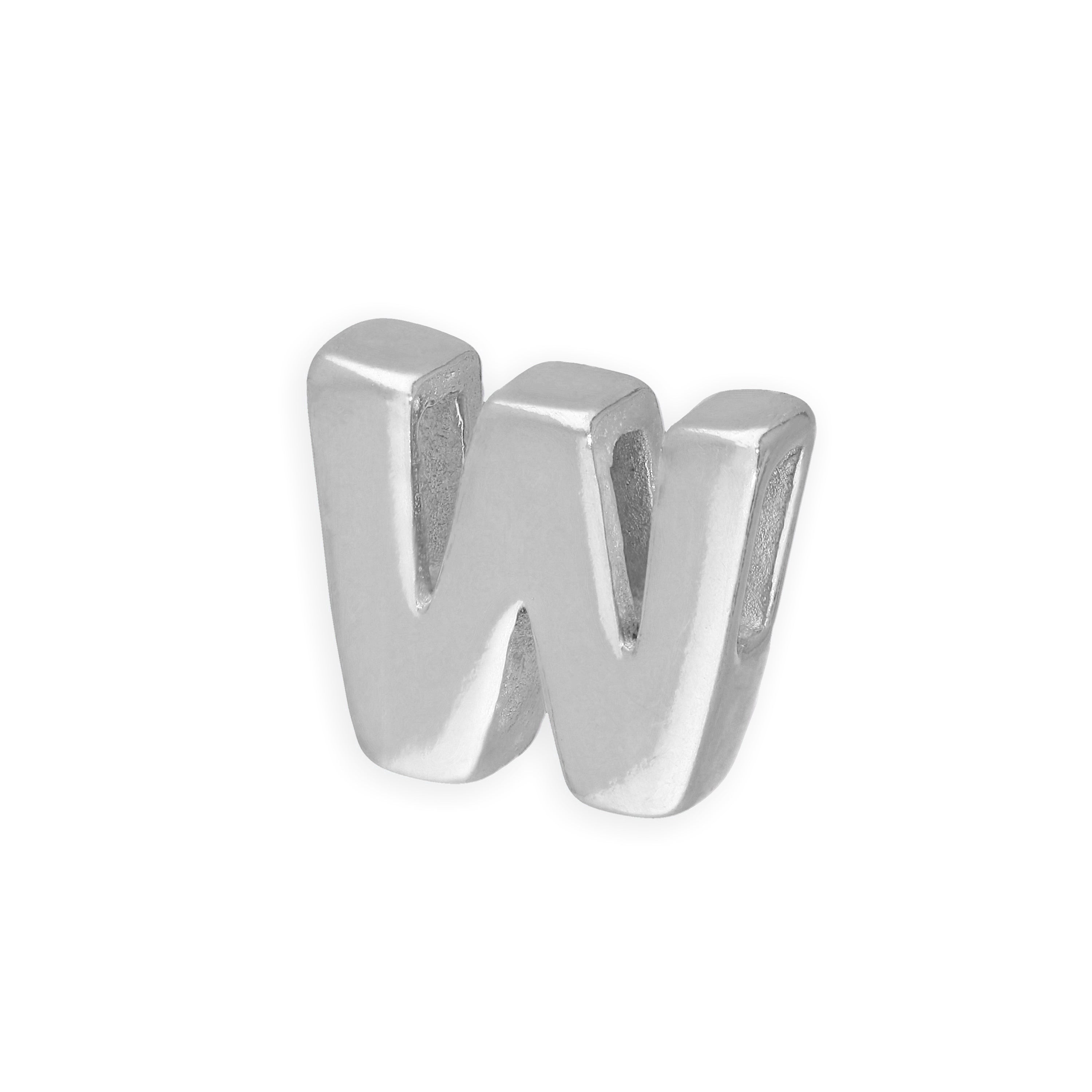 Sterlingsilber Alphabet Buchstaben Perlen A - Z