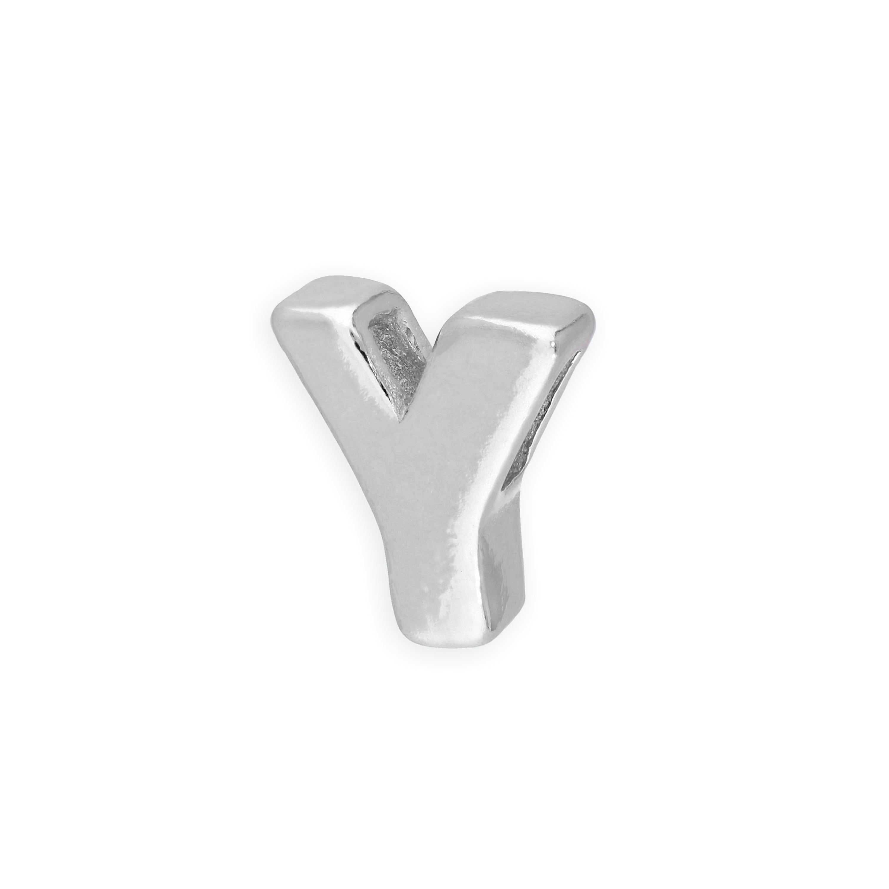 Sterlingsilber Alphabet Buchstaben Perlen A - Z
