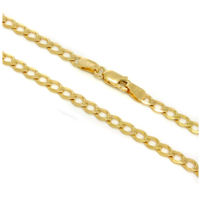 9 Karat Gold 3mm Panzerkette Armbänder & Halsketten - 15 - 76cm