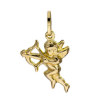 9 Karat Gold Amor Engel Anänger
