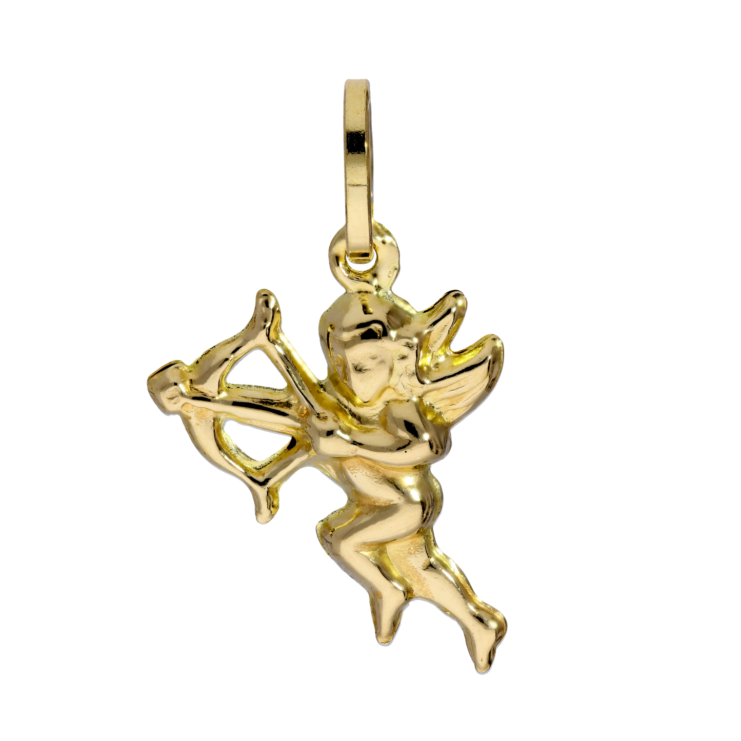 9 Karat Gold Amor Engel Anänger