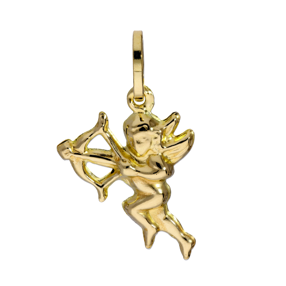 9 Karat Gold Amor Engel Anänger