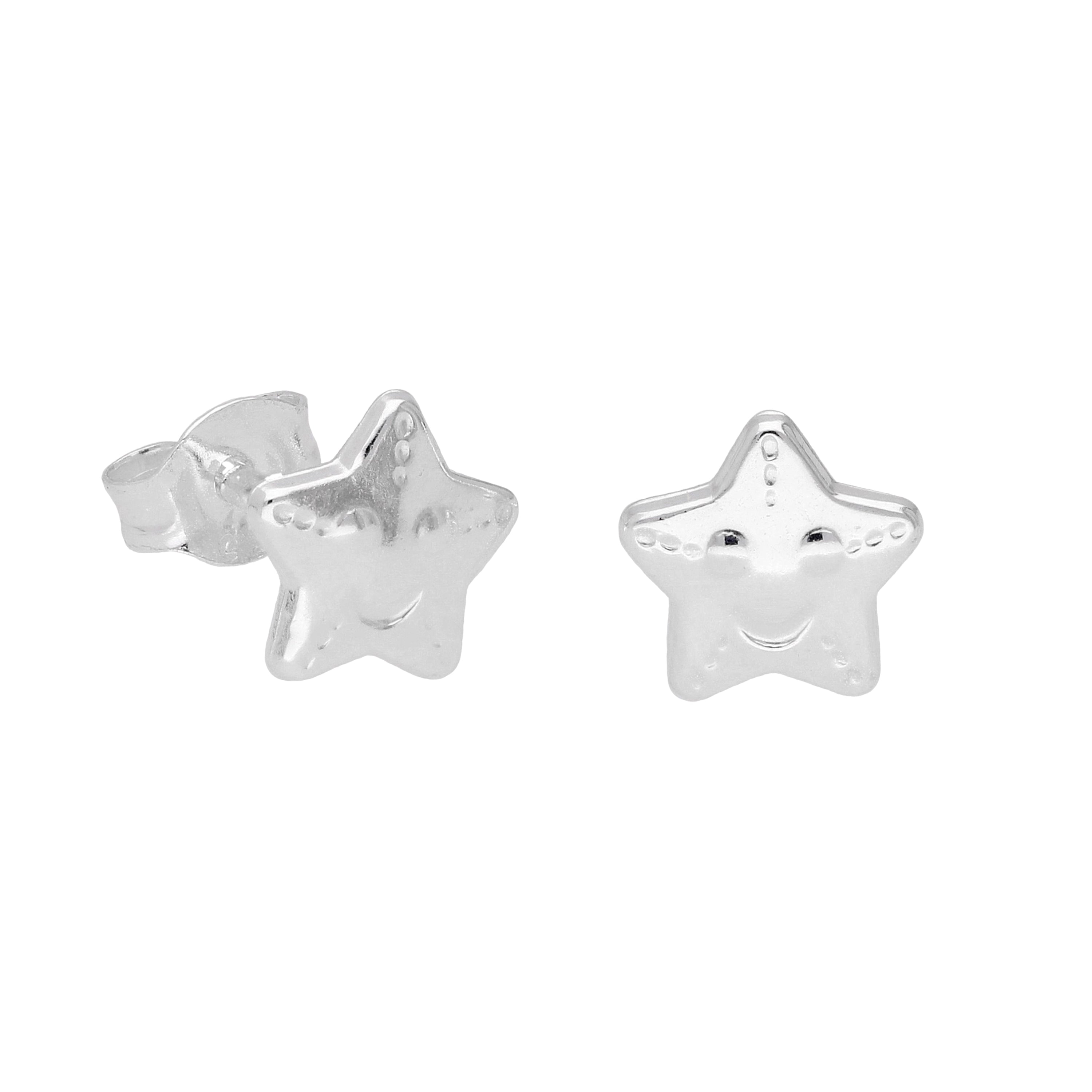 Sterlingsilber Seestern Ohrstecker
