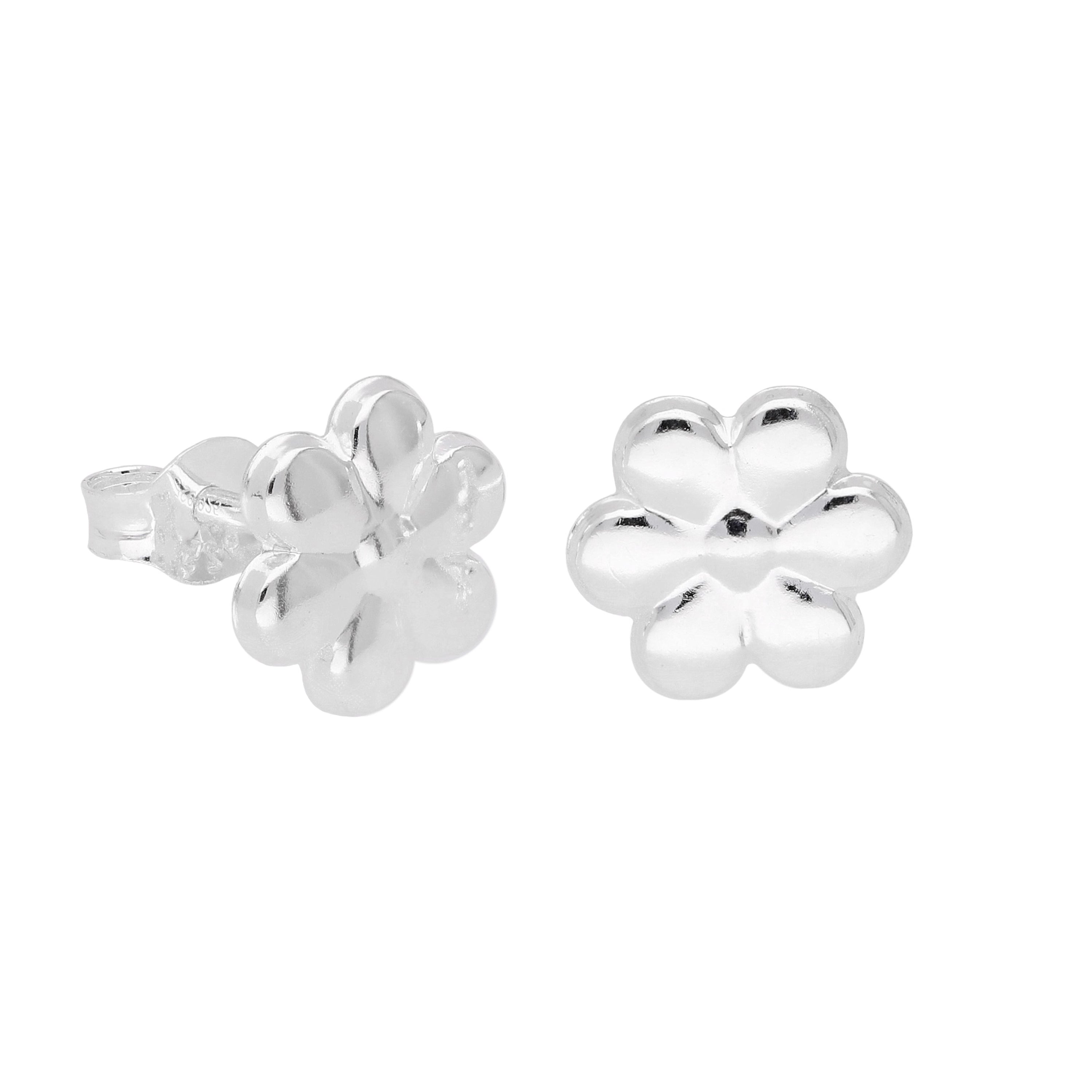 Sterlingsilber Blume Ohrstecker