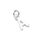 Anhänger aus Sterlingsilber mit Buchstaben