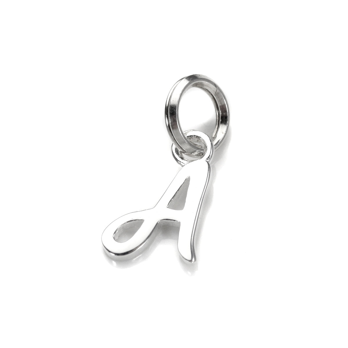 Sterlingsilber Schriftzug-Anhänger