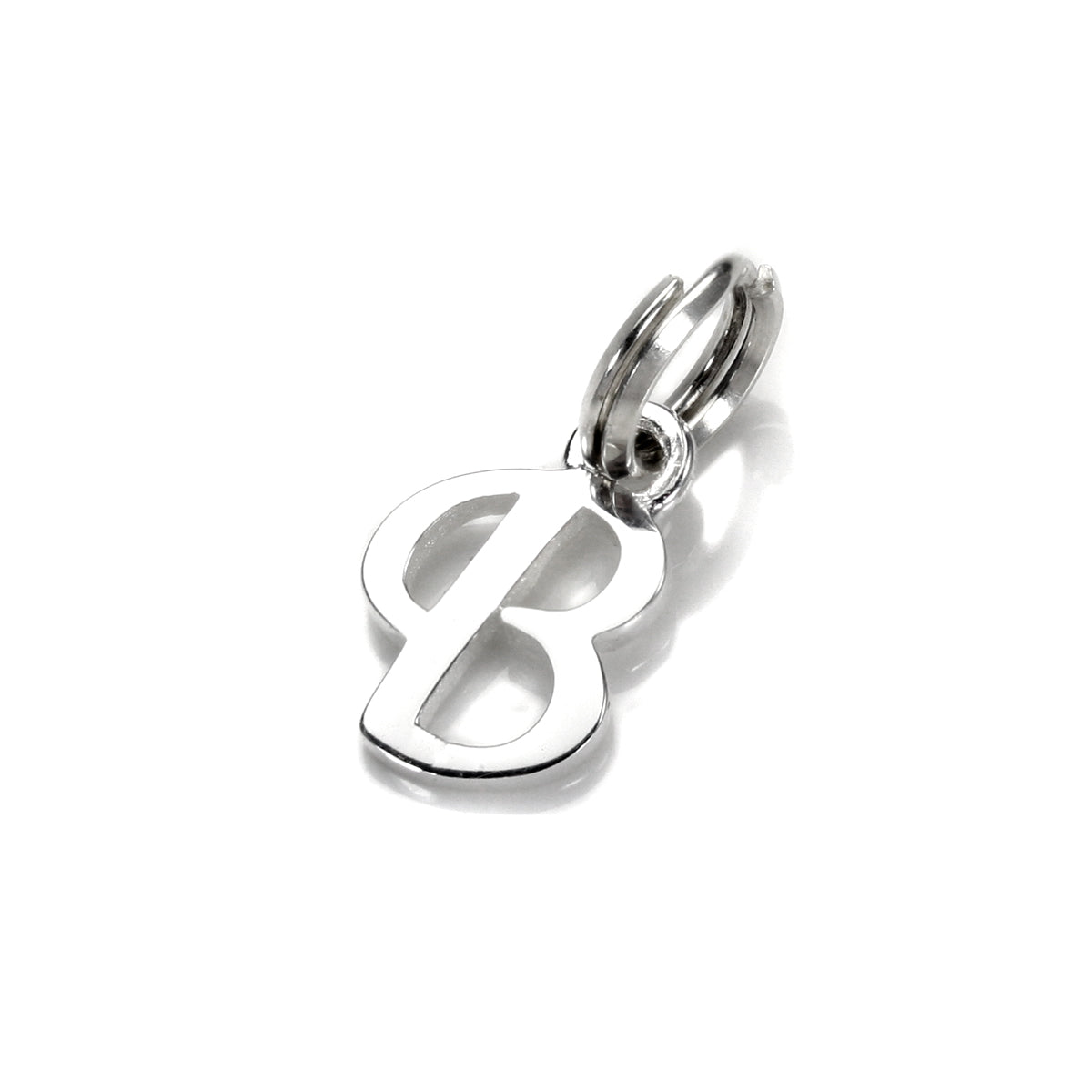 Sterlingsilber Schriftzug-Anhänger
