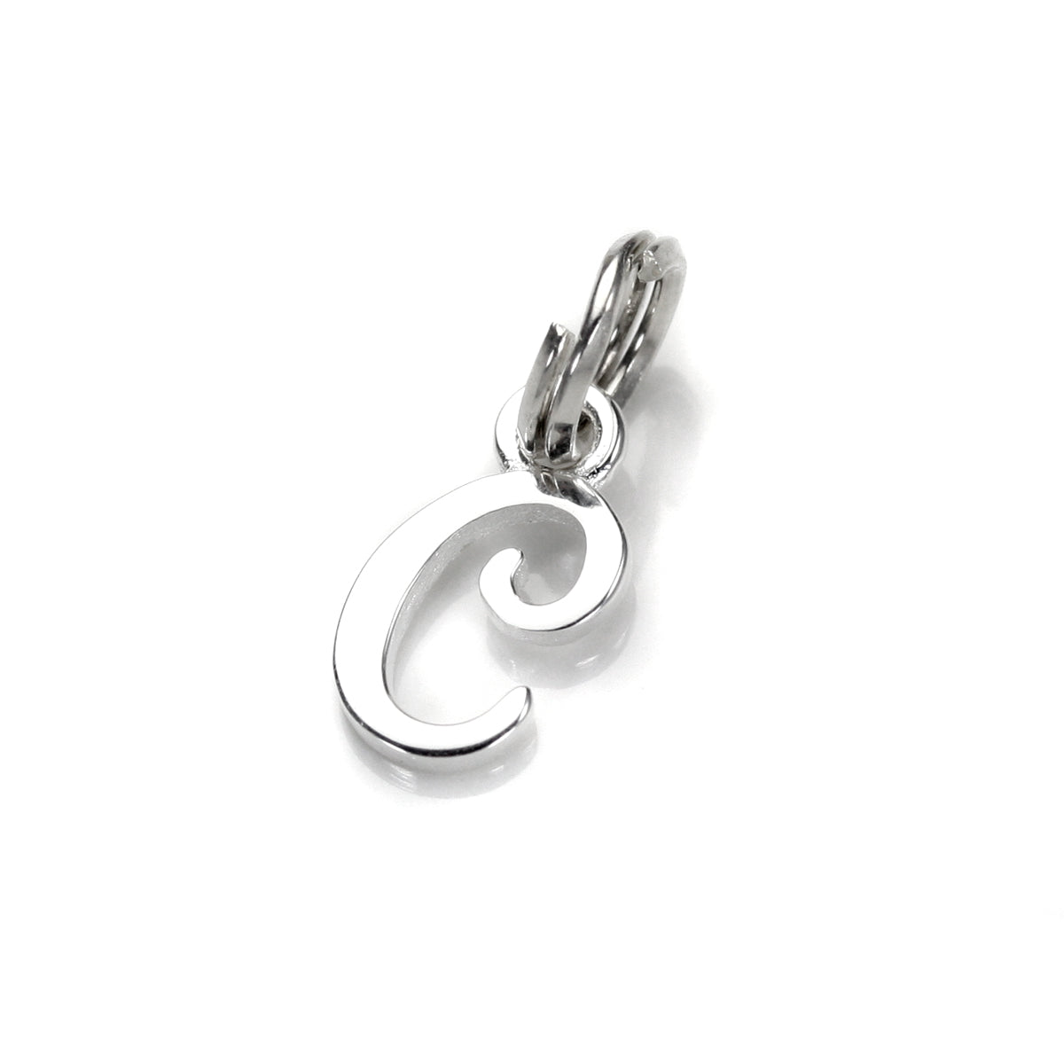 Sterlingsilber Schriftzug-Anhänger