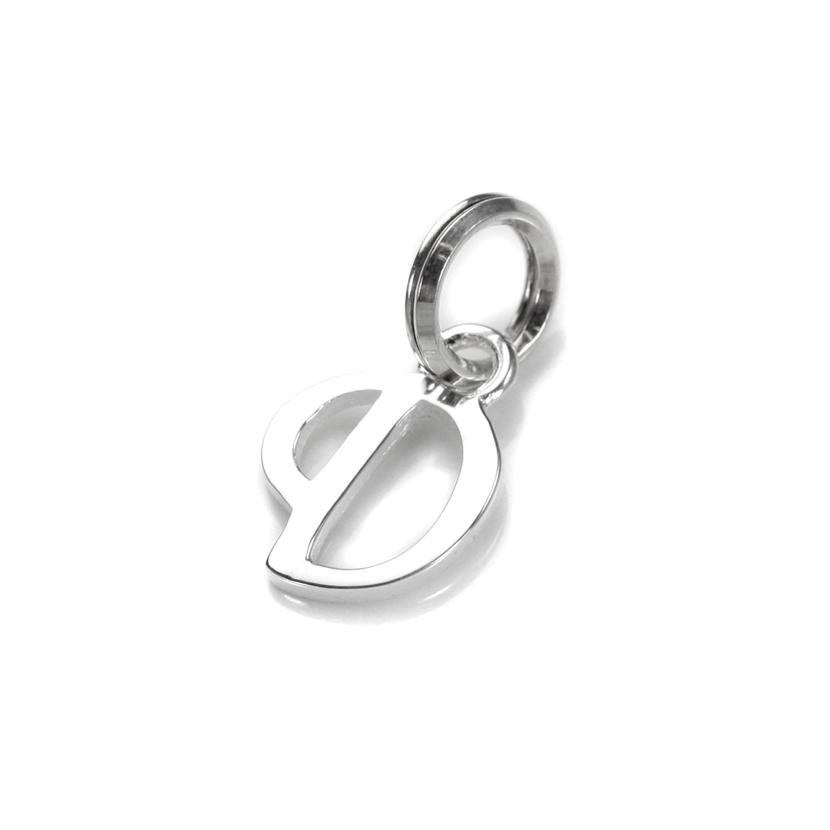 Sterlingsilber Schriftzug-Anhänger