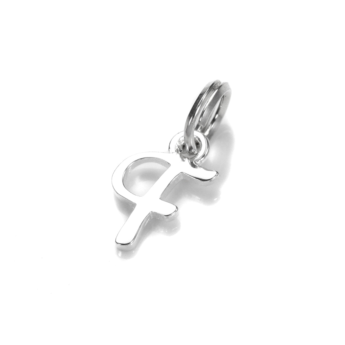 Sterlingsilber Schriftzug-Anhänger