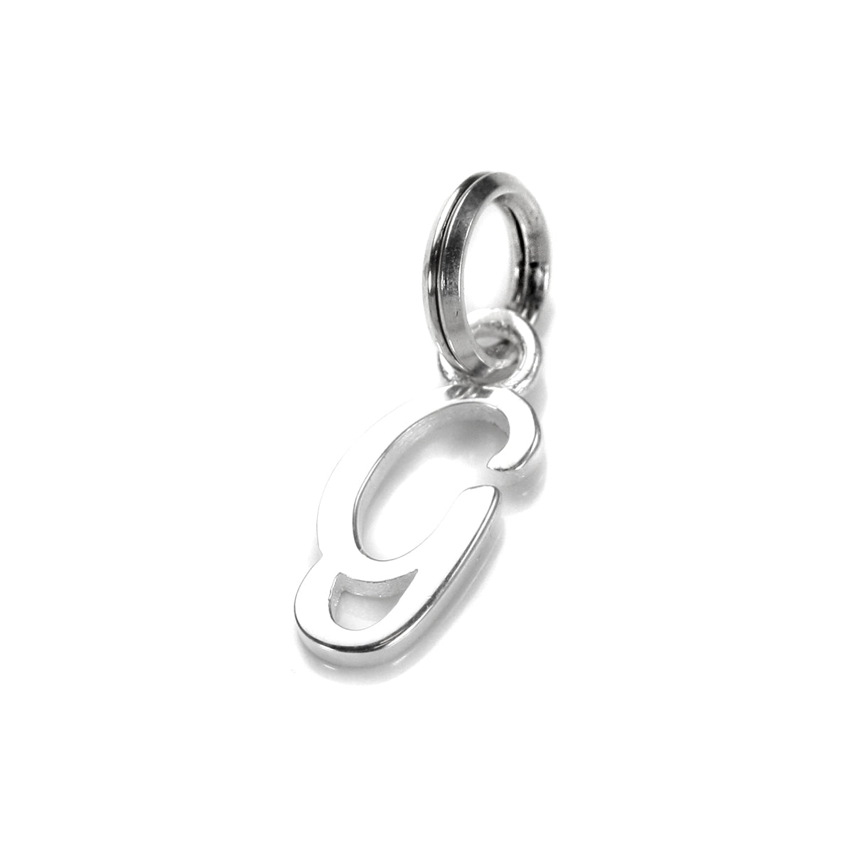 Sterlingsilber Schriftzug-Anhänger