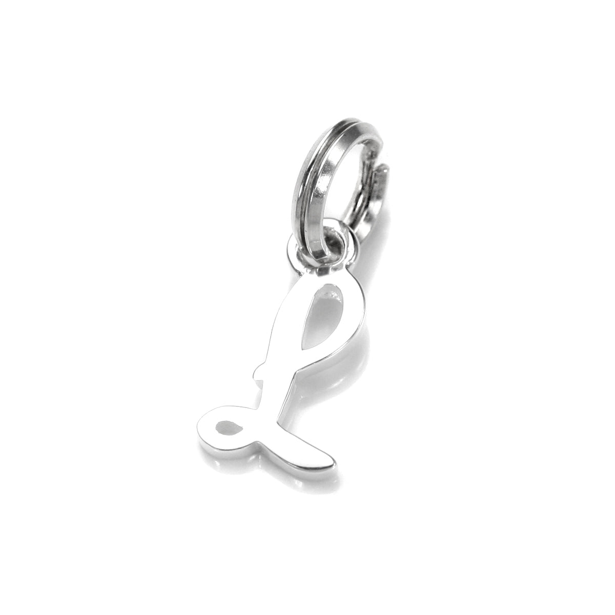Sterlingsilber Schriftzug-Anhänger