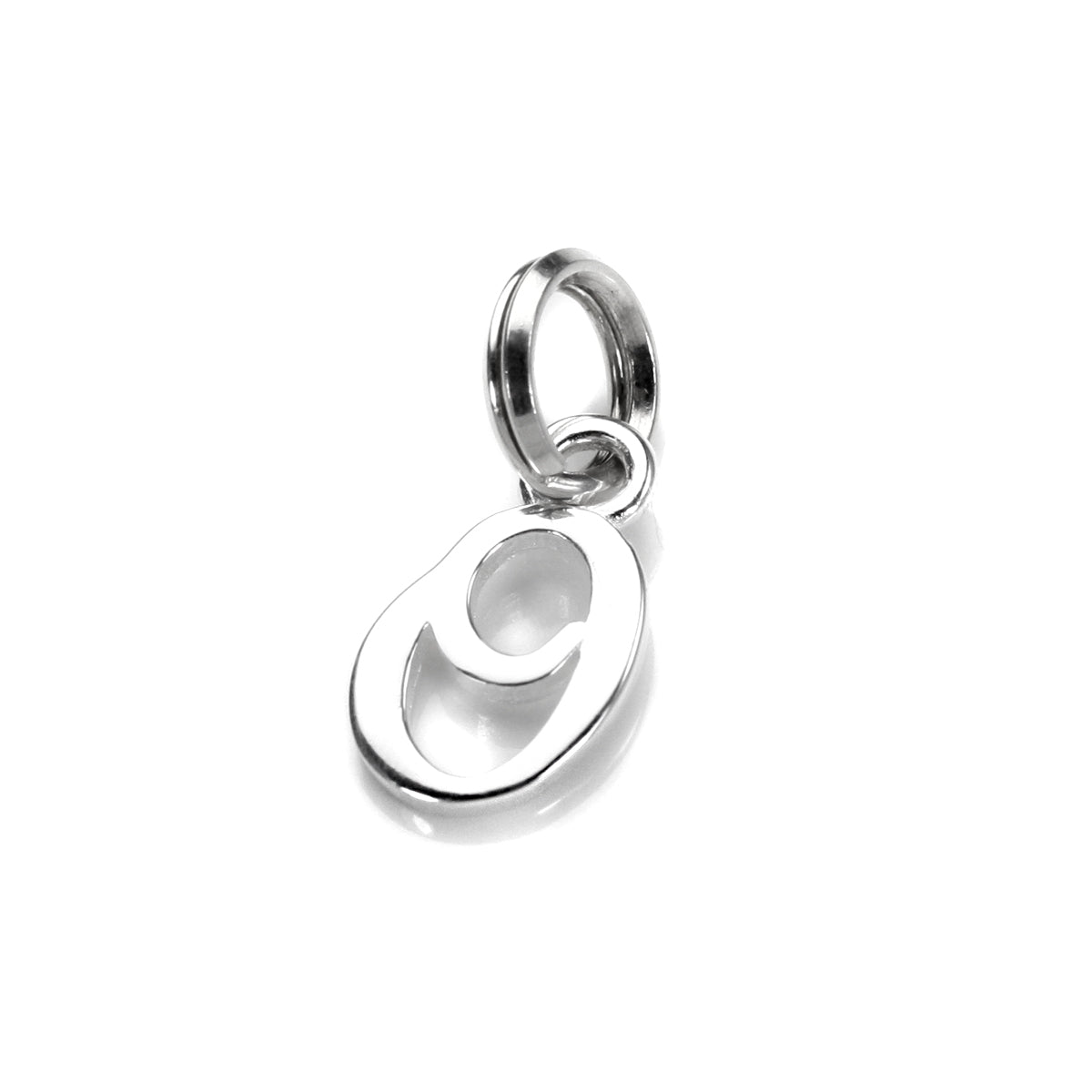 Sterlingsilber Schriftzug-Anhänger