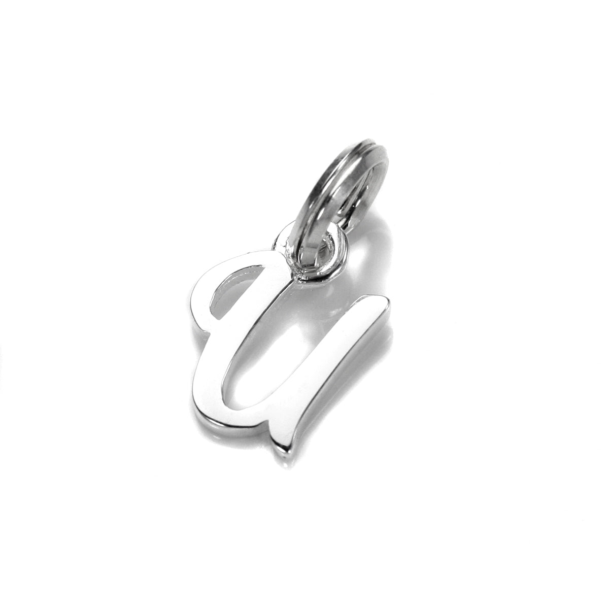 Sterlingsilber Schriftzug-Anhänger