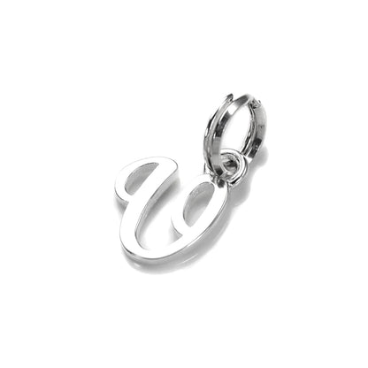 Sterling Silber Schriftzug-Anhänger