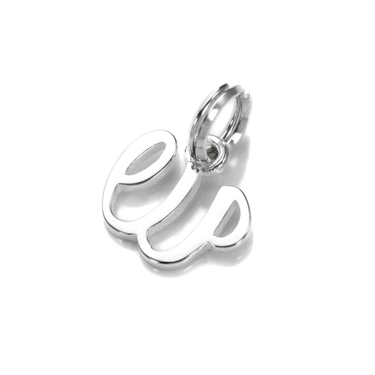 Sterlingsilber Schriftzug-Anhänger