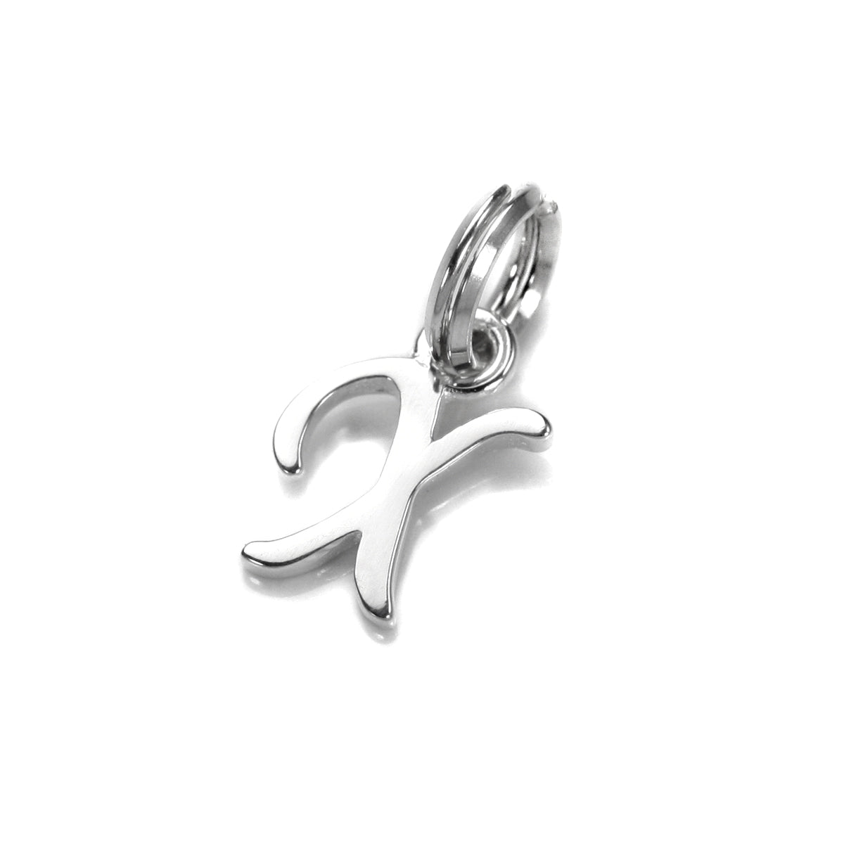Sterlingsilber Schriftzug-Anhänger