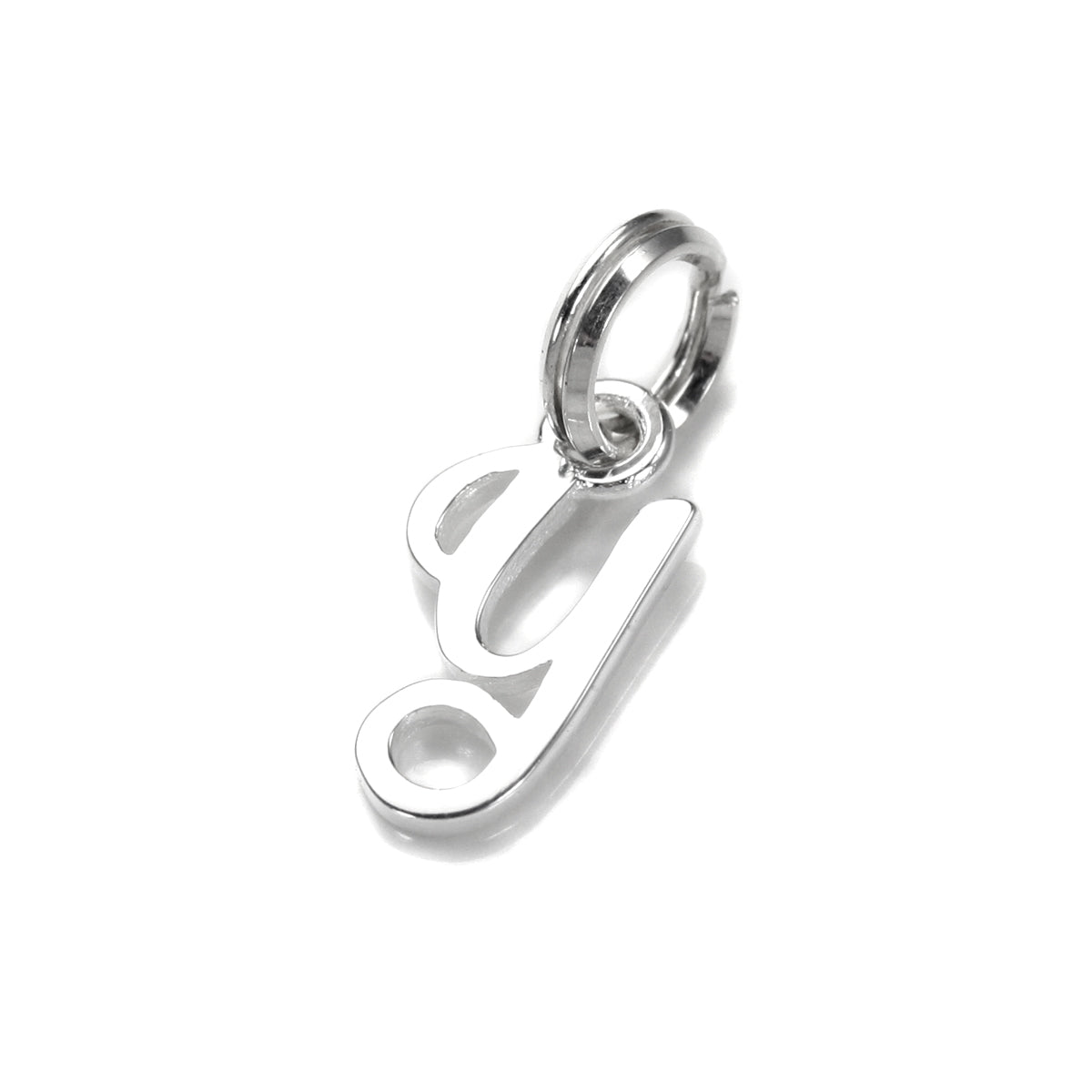 Sterlingsilber Schriftzug-Anhänger