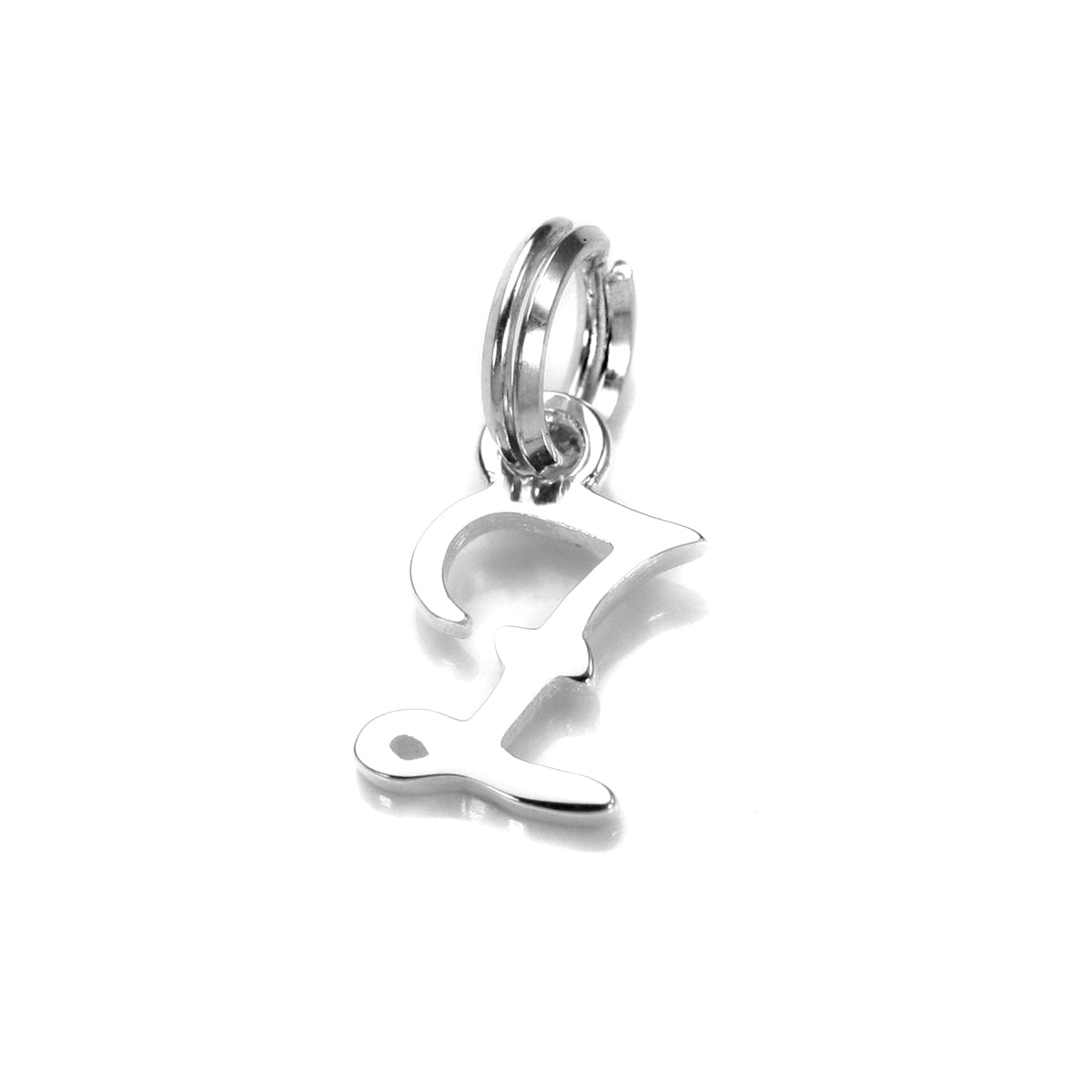 Sterlingsilber Schriftzug-Anhänger