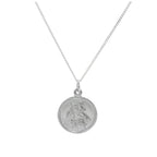 Personalisierte Sterlingsilber St. Christopher Halskette