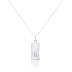 Sterlingsilber Modern St. Christophorus Anhänger - 40,5 - 56 cm