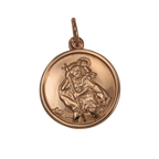 9 Karat Roségold St. Christophorus Anhänger