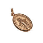 9 Karat Roségold Wundertätige Medaille