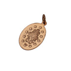 9 Karat Roségold Wundertätige Medaille