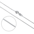 Sterlingsilber Diamantschliff Panzerkette