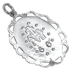 Sterlingsilber Wundertätige Medaille 